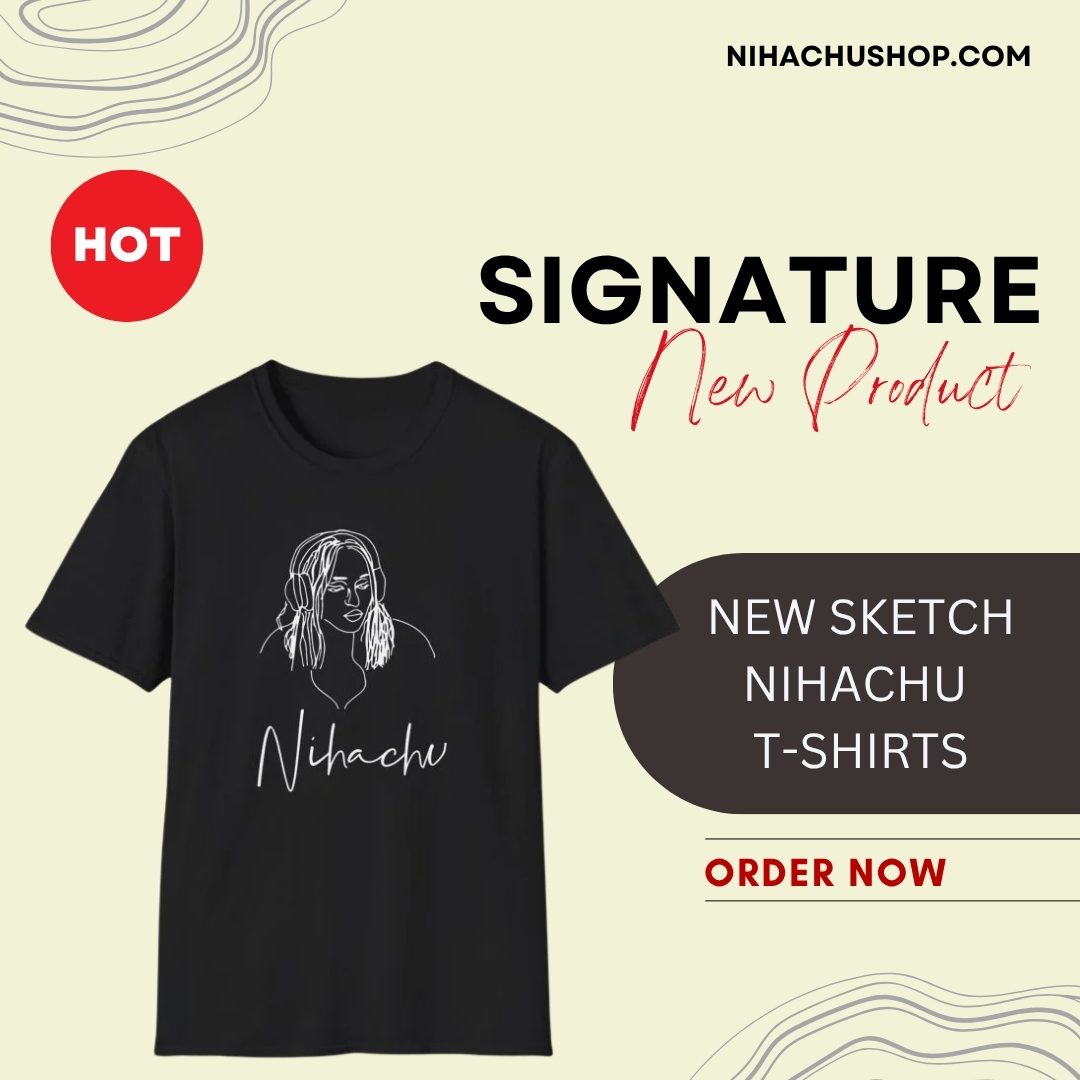 New Sketch PM2403 Nihachu T-Shirts